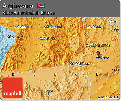 Political Map of Arghezana
