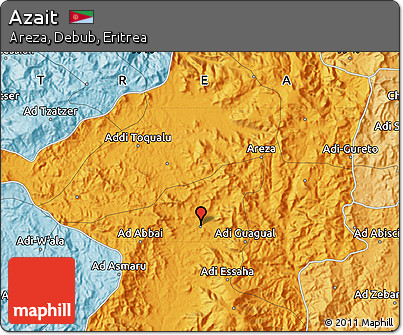 Political Map of Azait