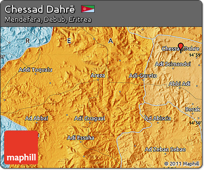 Political Map of Chessad Dahrē