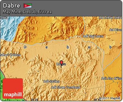 Political Map of Dabre
