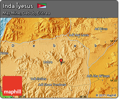 Political Map of Inda Īyesus