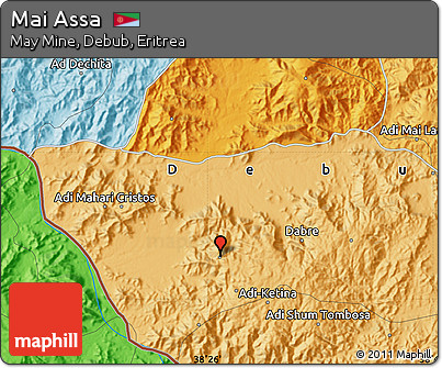 Political Map of Mai Assa