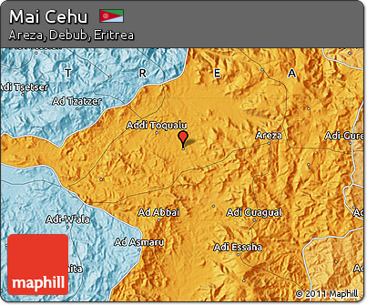 Political Map of Mai Cehu