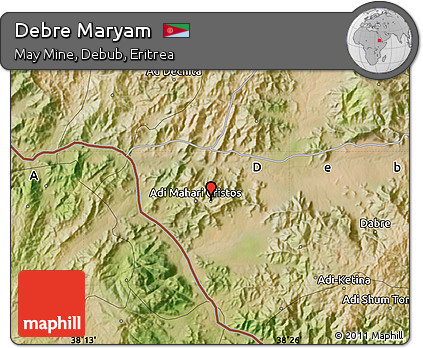 Satellite Map of Debre Maryam