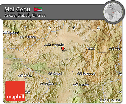 Satellite Map of Mai Cehu