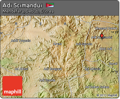 Satellite Map of Adi Scimandui