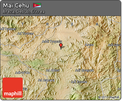 Satellite Map of Mai Cehu