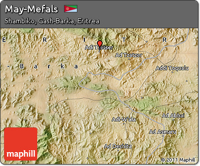 Satellite Map of May-Mefals