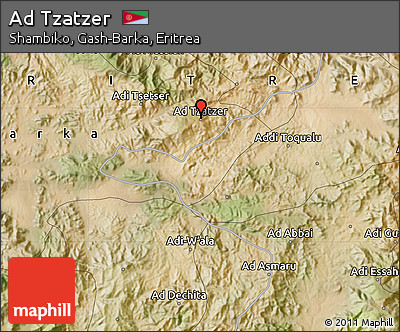 Satellite Map of Ad Tzatzer