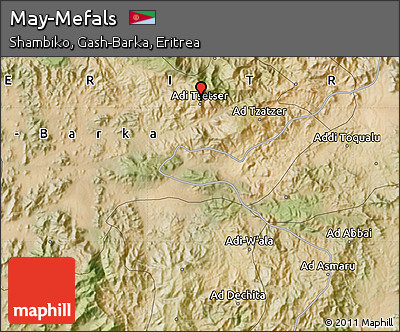 Satellite Map of May-Mefals
