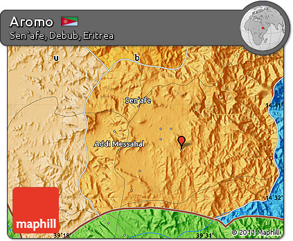 Political Map of Aromo
