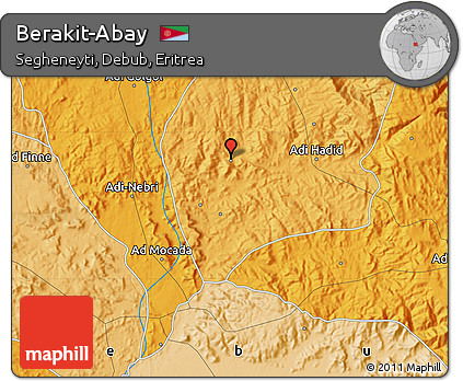 Political Map of Berakit-Abay