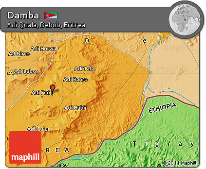 Political Map of Damba