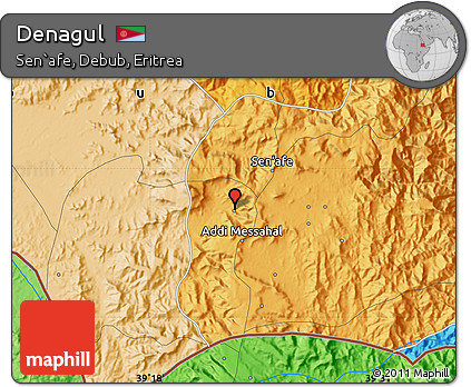 Political Map of Denagul