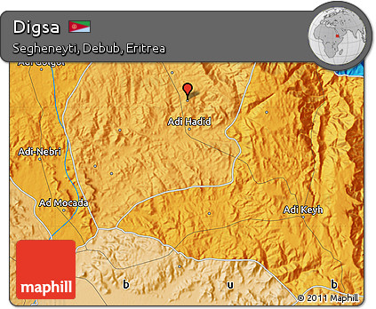 Political Map of Digsa