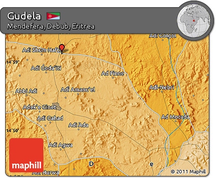 Political Map of Gudela