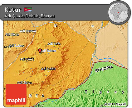 Political Map of Kutur