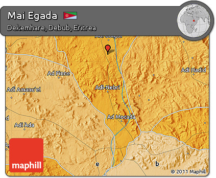 Political Map of Mai Egada