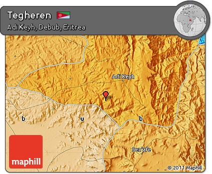 Political Map of Tegheren