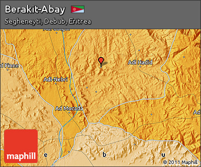 Political Map of Berakit-Abay