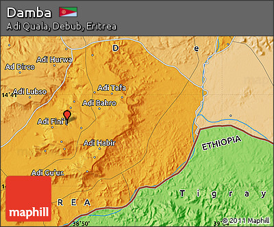 Political Map of Damba