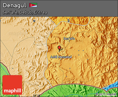 Political Map of Denagul