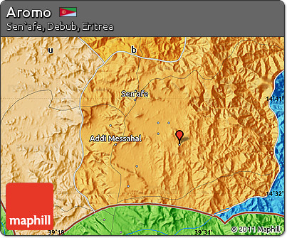Political Map of Aromo