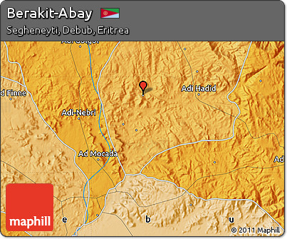 Political Map of Berakit-Abay
