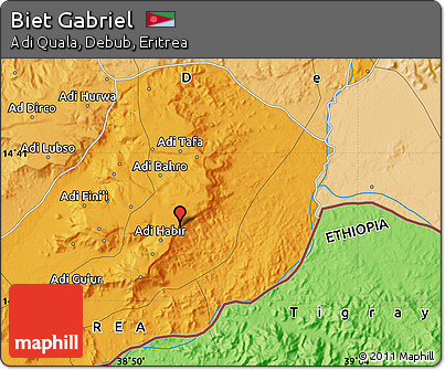 Political Map of Biet Gabriel