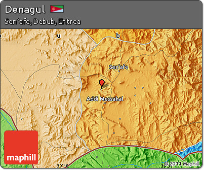 Political Map of Denagul