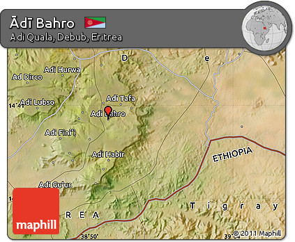 Satellite Map of Ādī Bahro