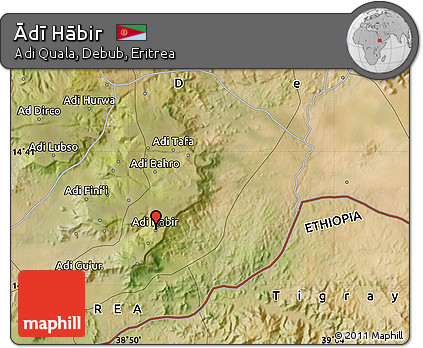 Satellite Map of Ādī Hābir