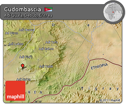 Satellite Map of Cudombascia