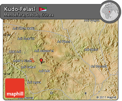Satellite Map of Kudo-Felasī