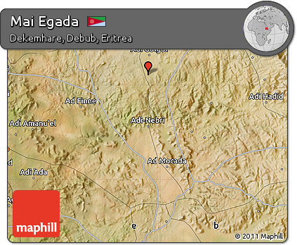 Satellite Map of Mai Egada