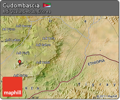 Satellite Map of Cudombascia