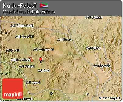 Satellite Map of Kudo-Felasī