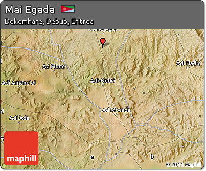 Satellite Map of Mai Egada