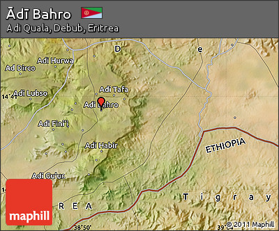 Satellite Map of Ādī Bahro