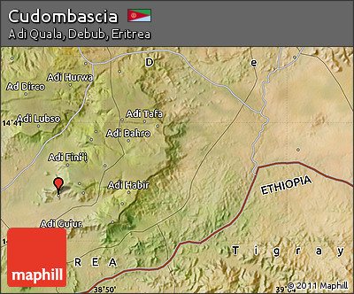Satellite Map of Cudombascia