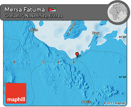 Political Map of Mersa Fatuma