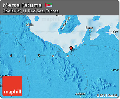 Political Map of Mersa Fatuma