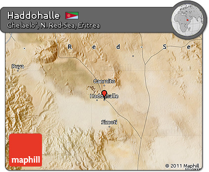 Satellite Map of Haddohalle