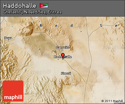Satellite Map of Haddohalle