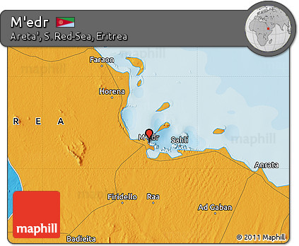 Political Map of M'edr
