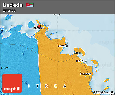 Political Map of Badeda
