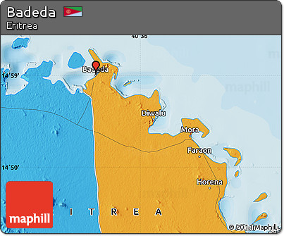 Political Map of Badeda