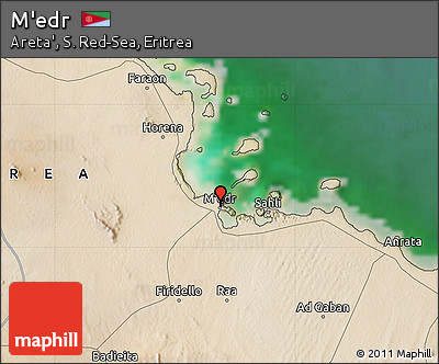 Satellite Map of M'edr