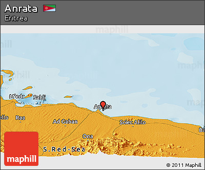 Political Panoramic Map of Anrata