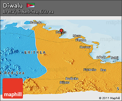 Political Panoramic Map of Dīwalu